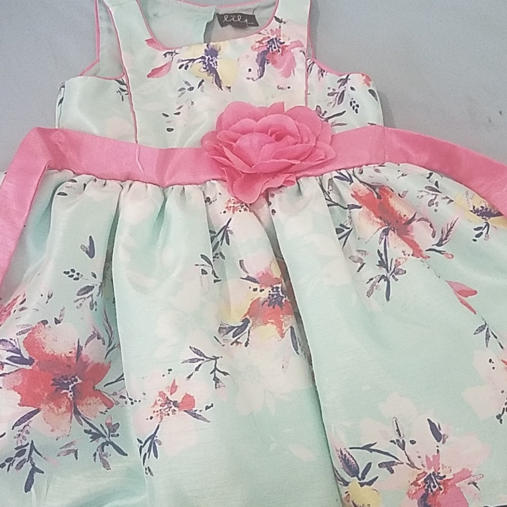 Girls toddler flower dress